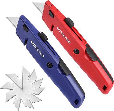 small metal box cutter|retractable box cutter knife.